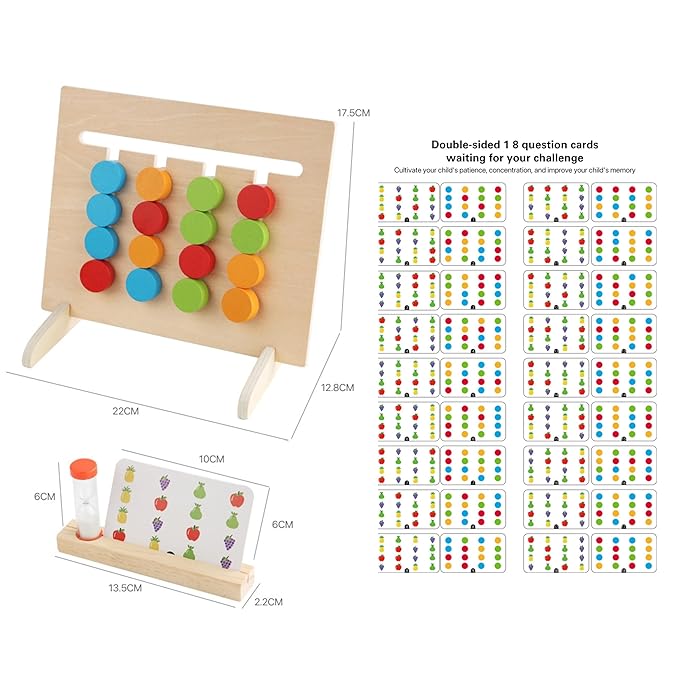 Montessori Color & Shape Logic Puzzle