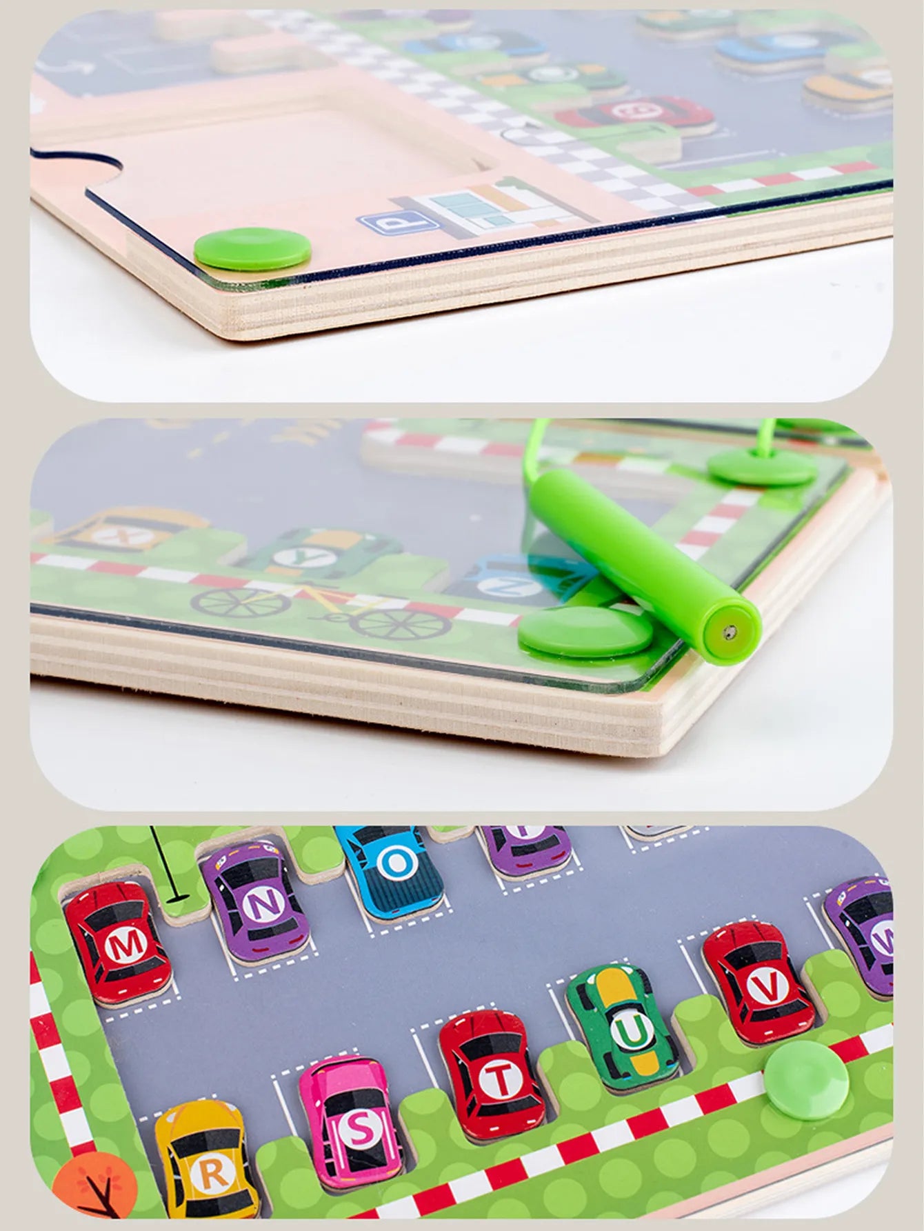 Educational Alphabet Busy Board for Kids