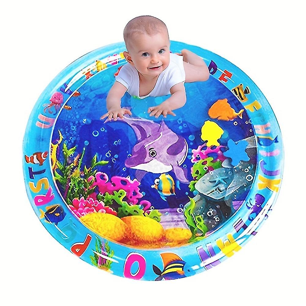 Premium Baby Tummy Time Water Play Mat – 65cm