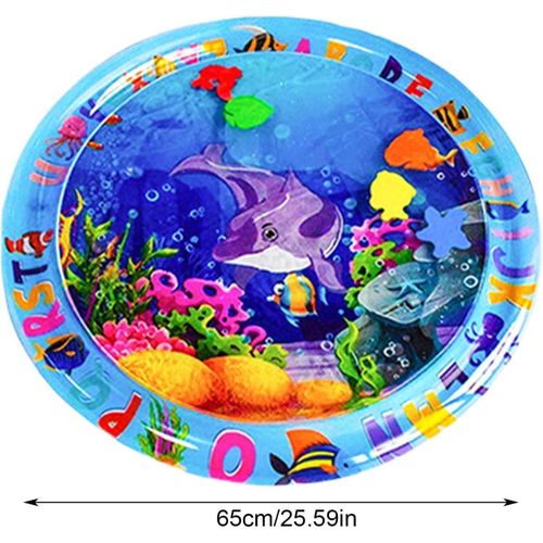 Premium Baby Tummy Time Water Play Mat – 65cm