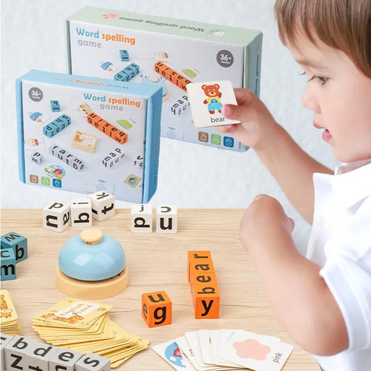 Word Spelling Game – Puzzle Card Game