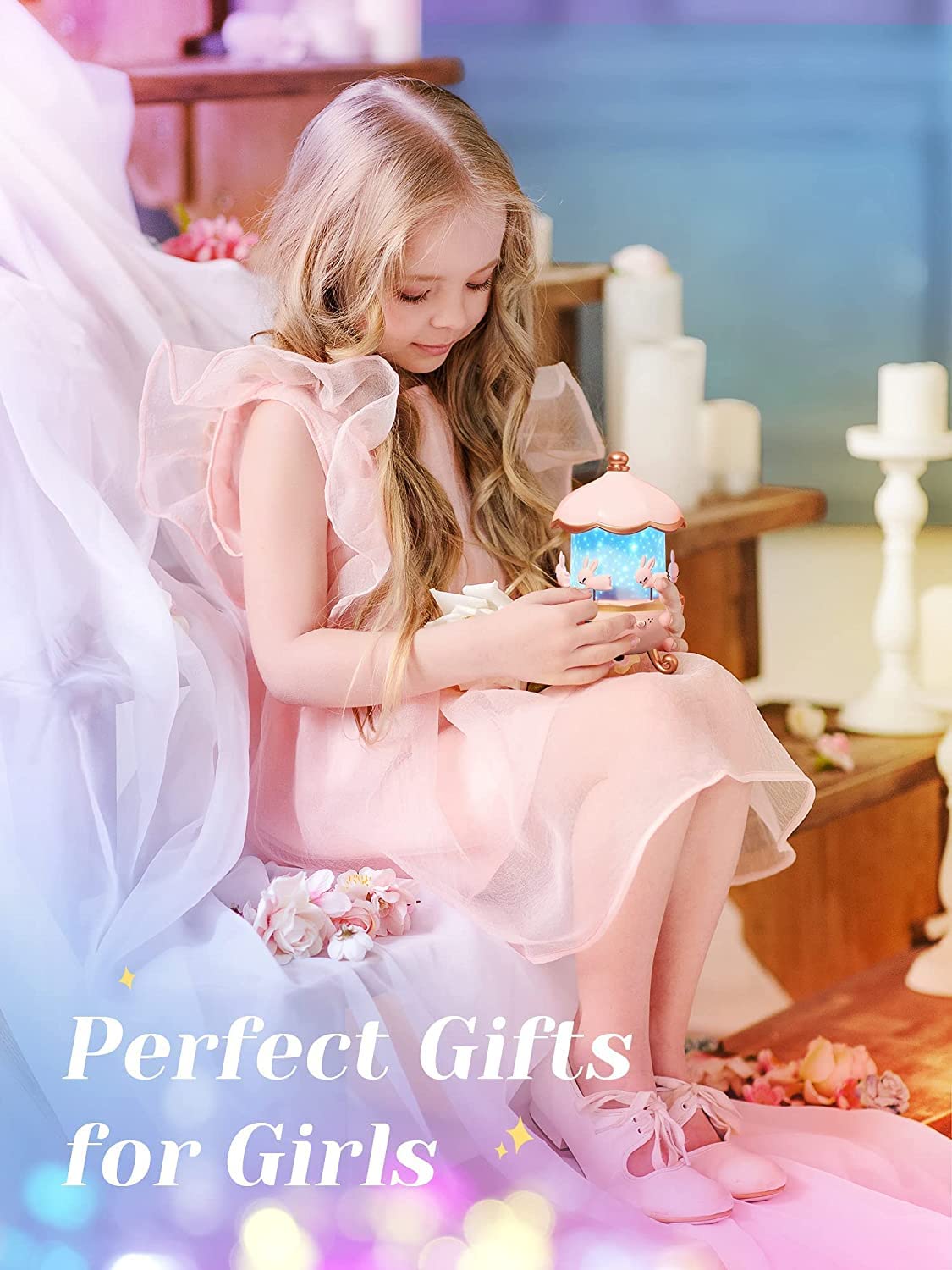 Starry Sky Night Light 360° Projector | Bluetooth Speaker with Remote Control