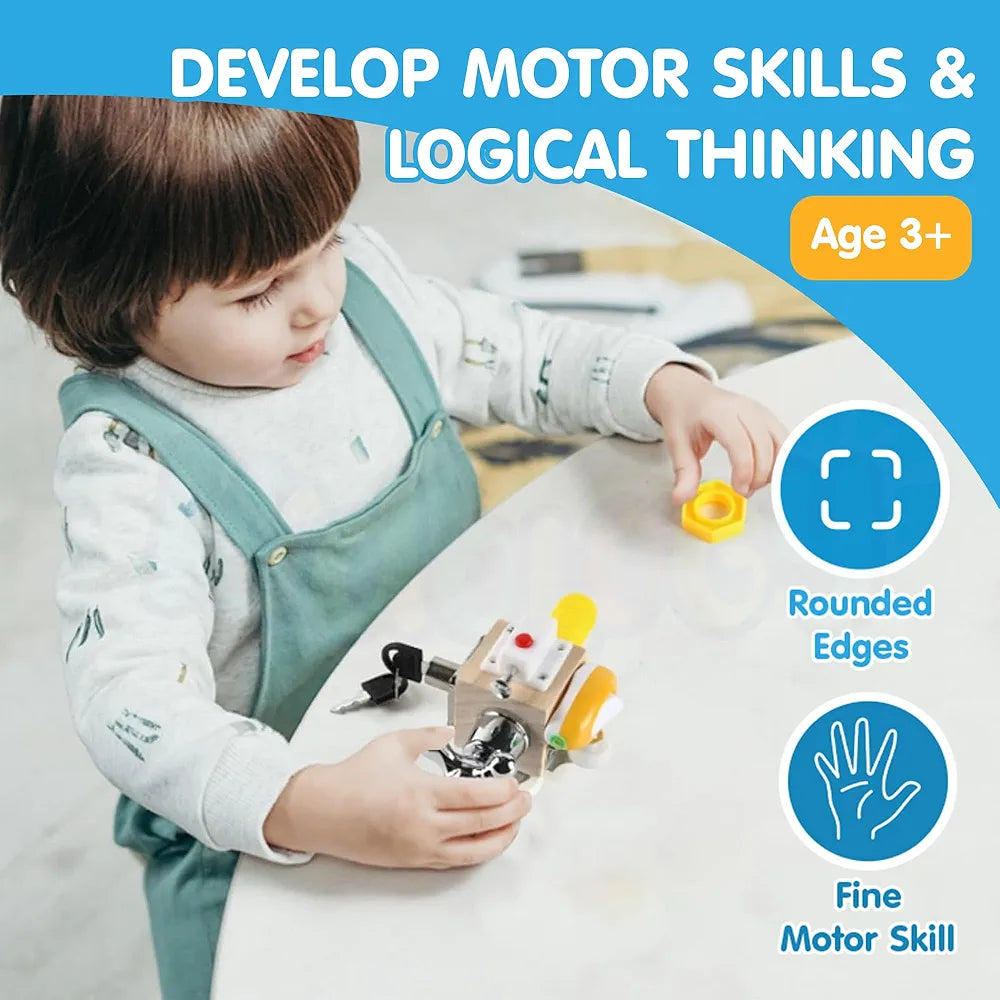 Montessori Activity Travel Busy Board