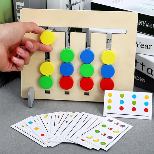 Montessori Color & Shape Logic Puzzle