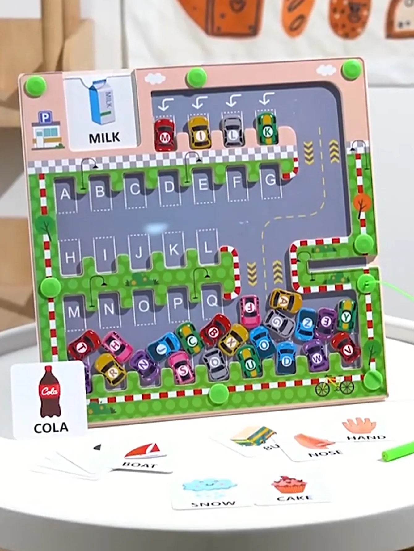Educational Alphabet Busy Board for Kids