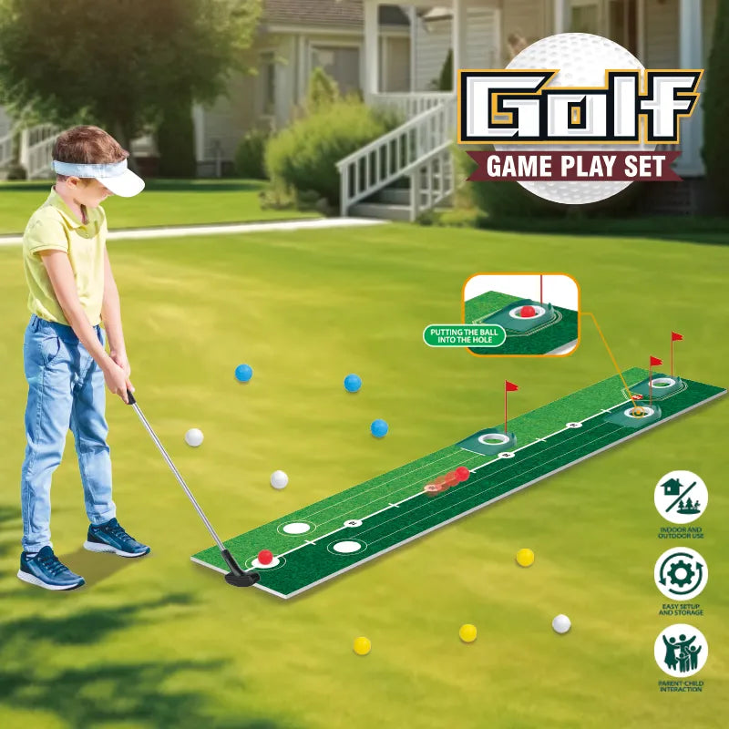 Kids Golf Pong Game Set