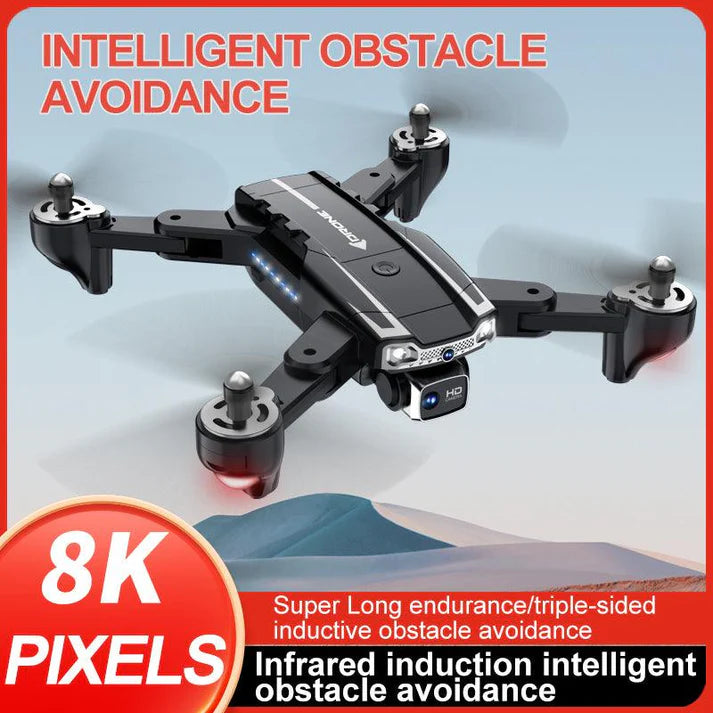 A5S Drone 8K HD Dual Smart Aerial Camera With GPS Headless mode Altitude Hold Mode 3D View Mode
