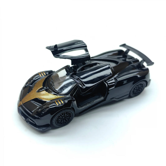 Boys' Toy Car: Realistic Model Racing Car Decoration Gift Children's Alloy Back Force Small Car Toy
