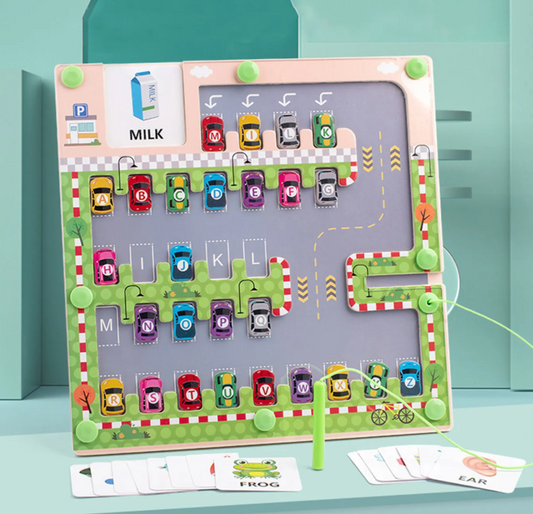 Educational Alphabet Busy Board for Kids