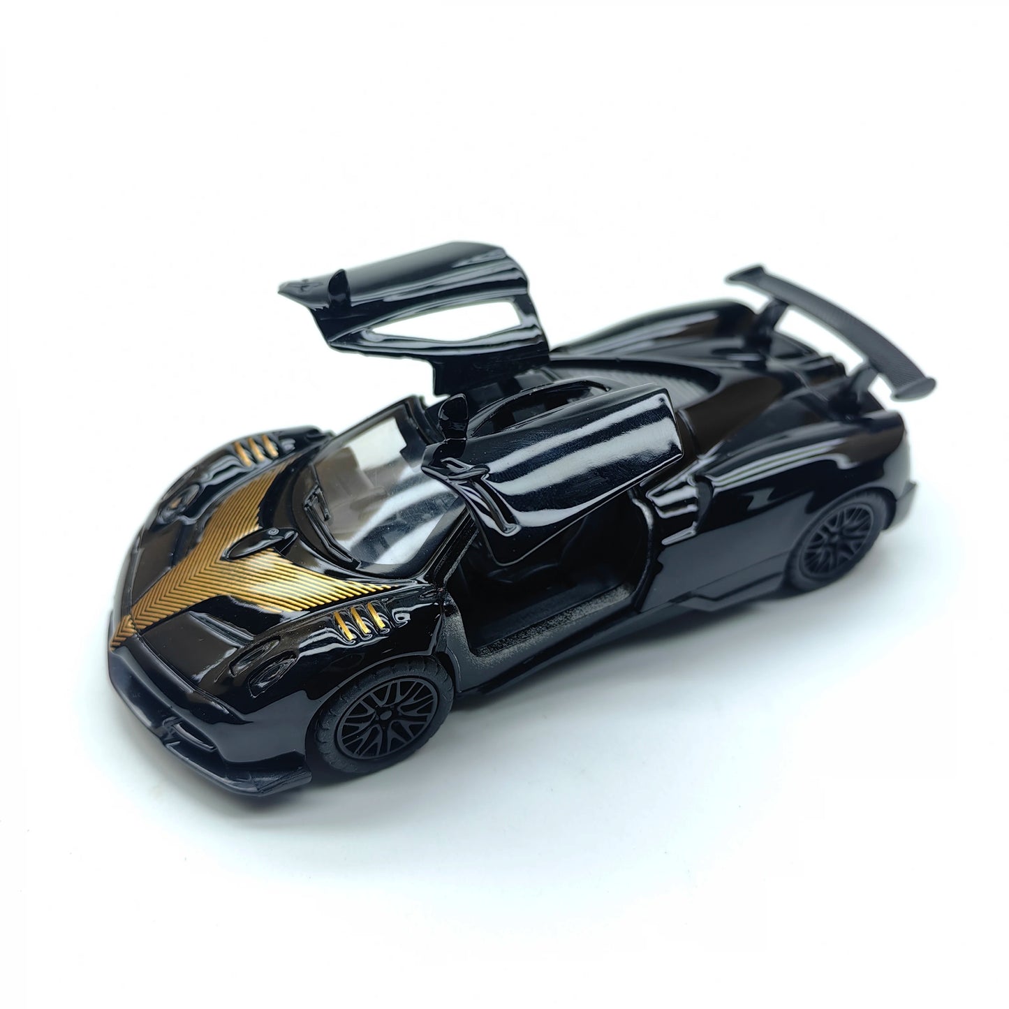 Boys' Toy Car: Realistic Model Racing Car Decoration Gift Children's Alloy Back Force Small Car Toy