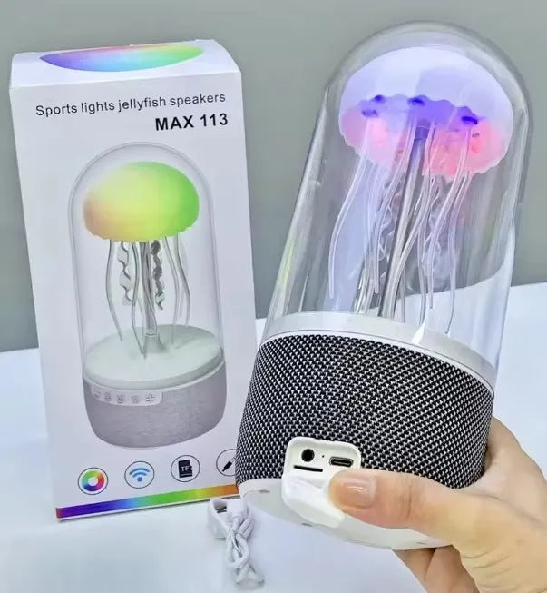 Jellyfish Bluetooth Speaker with Colorful Lamp