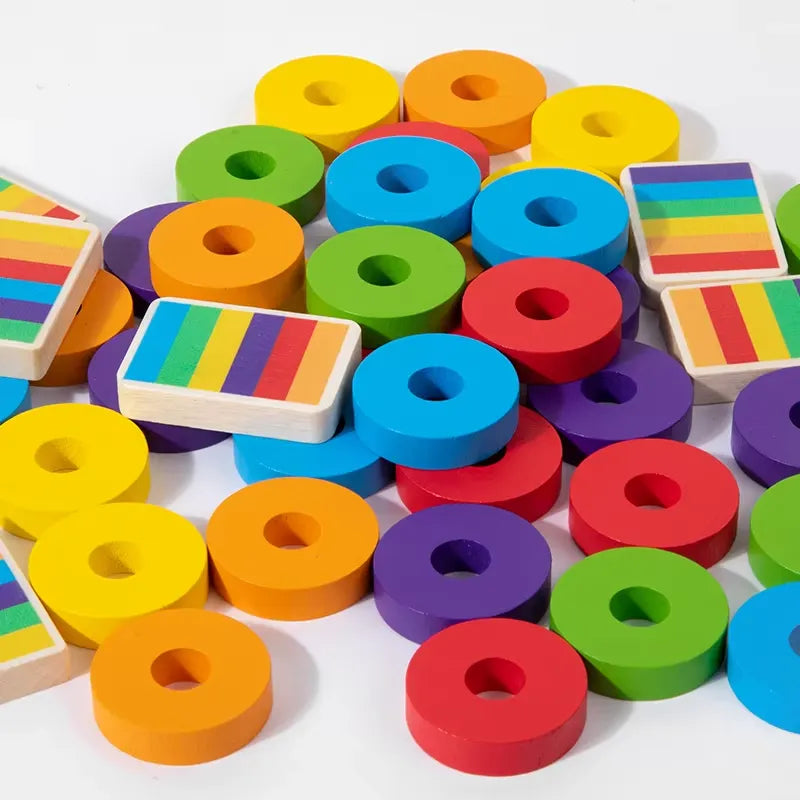 Wooden Color Matching Game