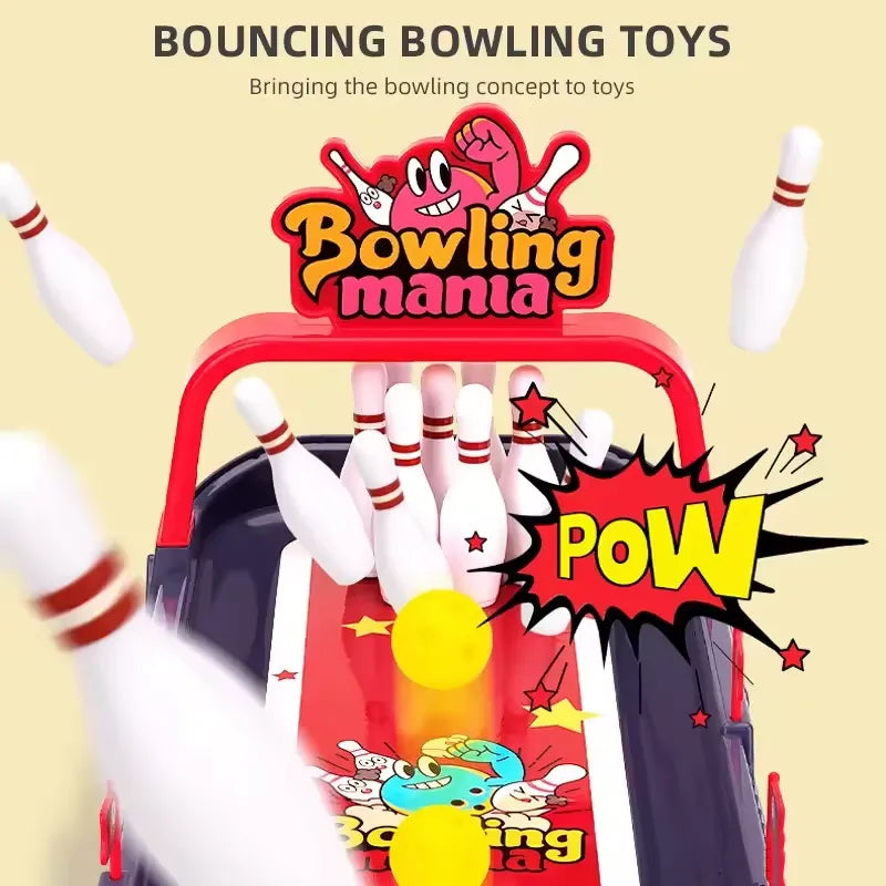 Mini Bowling Game for Desk – Kids & Adults