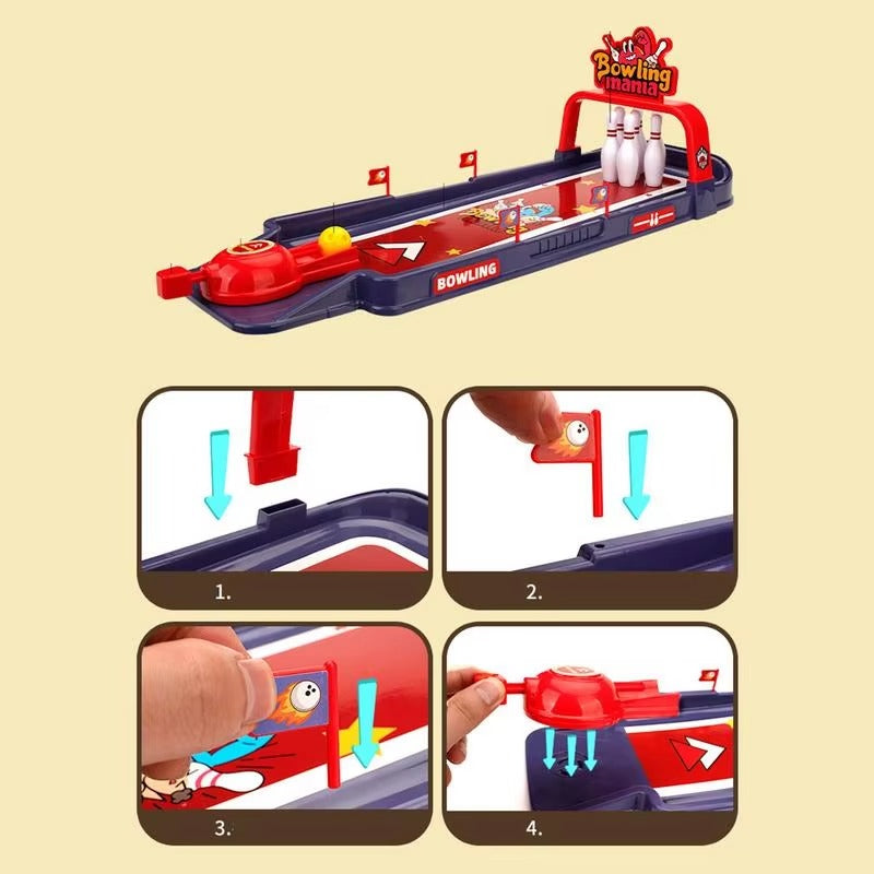 Mini Bowling Game for Desk – Kids & Adults